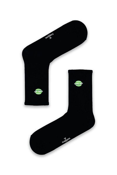 CARNAVAL SOCKS Бродирани цветни спортни чорапи с шарка на планетата