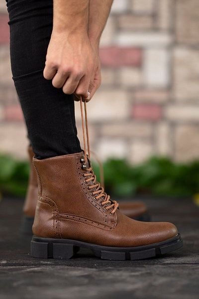 Riccon Tan Men's Boots 0012730