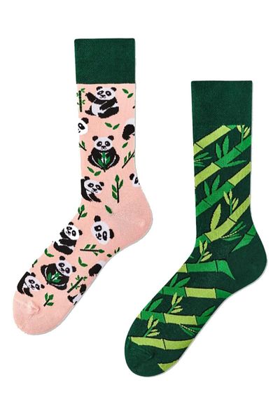CARNAVAL SOCKS Леви и десни шарени чорапи с панди