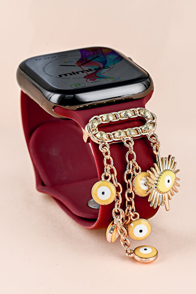 mimtec Apple Watch Uyumlu Charm Akıllı Saatlerle Uyumlu Charm Aksesuar Süs Ko...