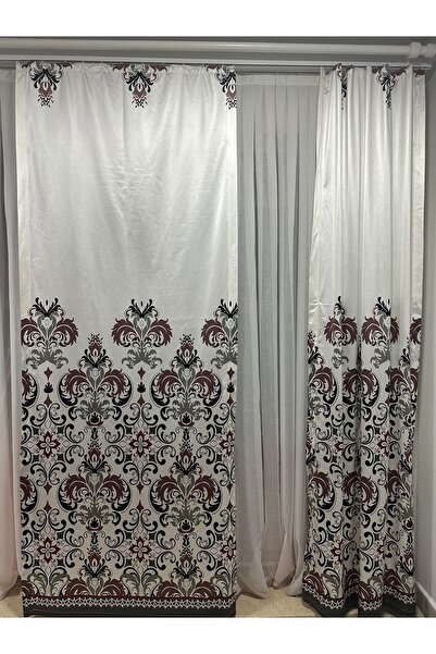 ilya Dijital Baskı | Fon | Düz dikiş | Ekstraforlu | Tek parça | Beyaz Mürdüm