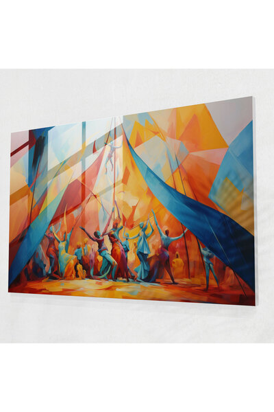 Generic Brand Circus Glass Painting - Circus, Circus Glass Painting, Circus G...