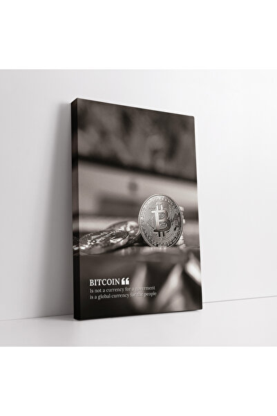 KOSS Dijital Bitcoin slika na platnu