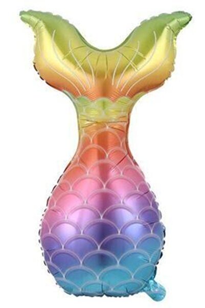 Genel Markalar Deniz Kızı Kuyruk Folyo Balon