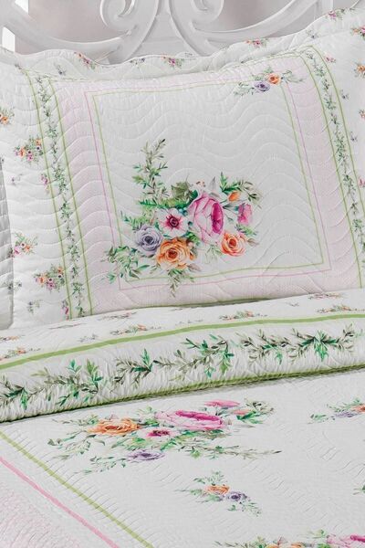 Örtüm Duru Tek Kişilik Kapitone Yatak Örtüsü