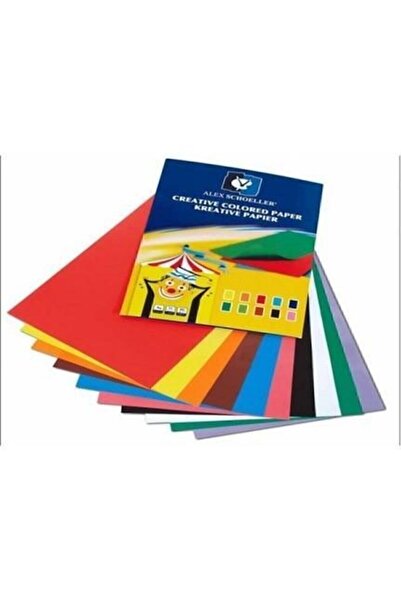 Alex Schoeller Fon Kartonu 50x70 Cm No:63 Siyah 100 Lü (1 Paket 100 Adet)