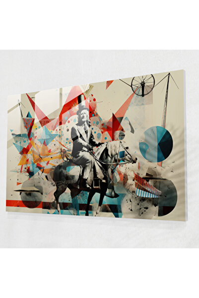 PaintedAnarchy Abstract Circus Glass Wall Art - Circus, Glass Art, Wall Decor...