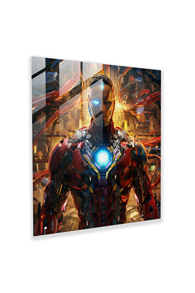 PaintedAnarchy طباعة زجاجية رقمية مستقبلية من Marvel، Marvel، ديكور منزلي، طب...