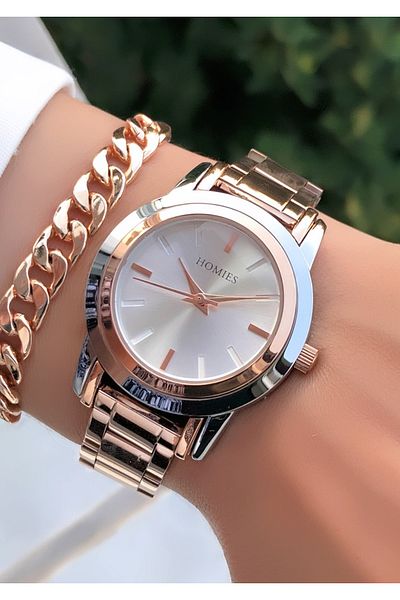 Homies HOMIES Waterproof Women's Watch and Gift Bracelet