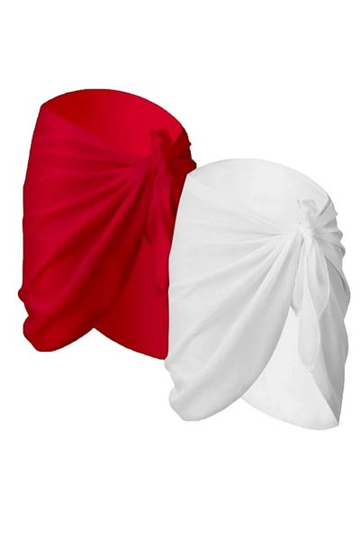 Kutay Collection Tulle Pareo Set - Pack of 2