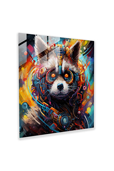 PaintedAnarchy طباعة زجاجية Guardians of the Marvel Galaxy، Marvel، فن الزجاج...