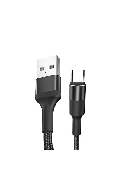 Canpay Samsung,oppo,huawei Vs Type-c Ip Örgülü Kopmaya Kırılmalara Dirençli H...