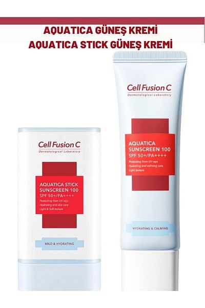 Cell Fusion C واقي الشمس وعصا أكواتيكا - مقاس مريح