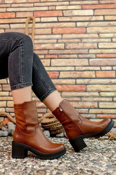 Riccon Tan Skin Γυναικείες Μπότες 001266