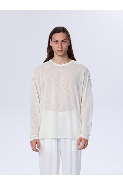 HOLEACADEMIE Hole Nakış Detay Triko Sweatshirt