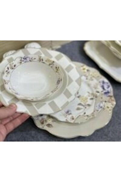 ROY KING ENGLISH ROSE 24 PARÇA 6 KİŞİLİK YEMEK TAKIMI