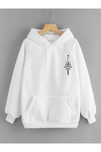 DEEPSENCE Beyazz Men'S SweatShirt - Hooded, Skull Back Print