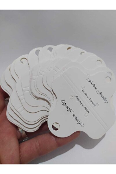 inSade Concept Takı Yapımı Için Takı Kartı Fashion Jewellery Stil 50 Adet