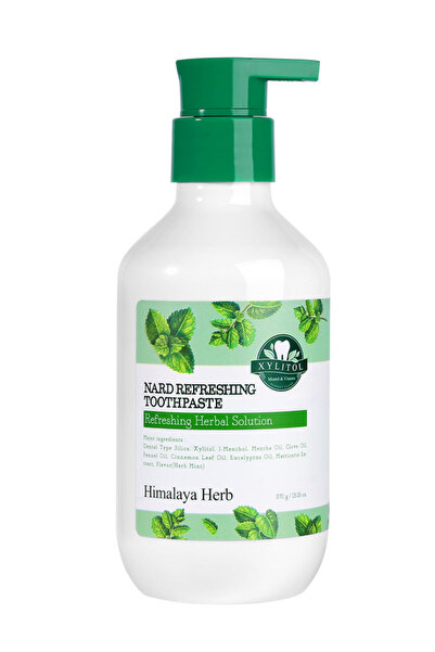 Nard Refreshing Toothpaste Pump Type - Pompalı Ferahlatıcı Diş Macunu 370g
