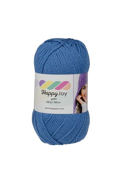 Kürkçü Han Πλεκτό χειρός Happy Joy Σχοινί Μπλε - 100gr 300m HJ098