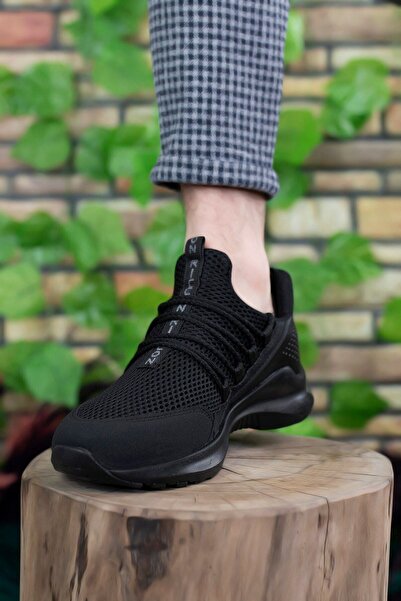 Riccon Pánské černé tenisky0012180