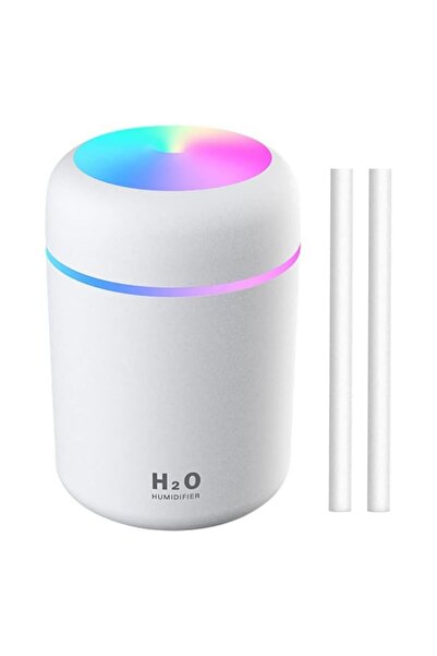 Genel Markalar Mini Hava Nemlendirici - H2O Humidifier Oda Nemlendirici - İki...