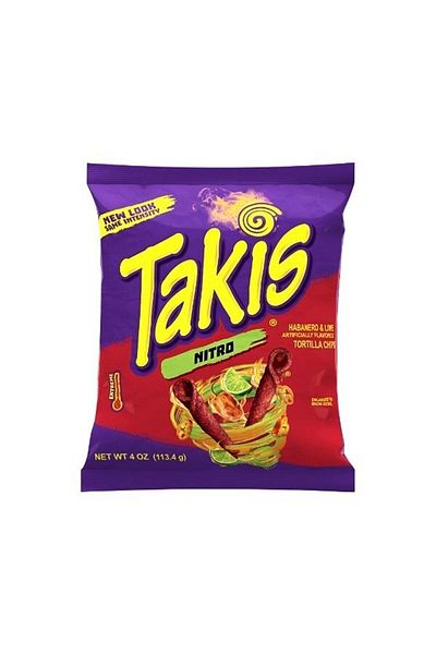 Takis Nitro Habanero &amp;   Lime Tortilla Chips 113.4g