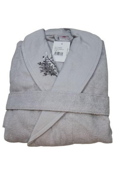 BİLGEM TEKSTİL Bornoz Bambo Pamuk Karışım Antibakteriyel