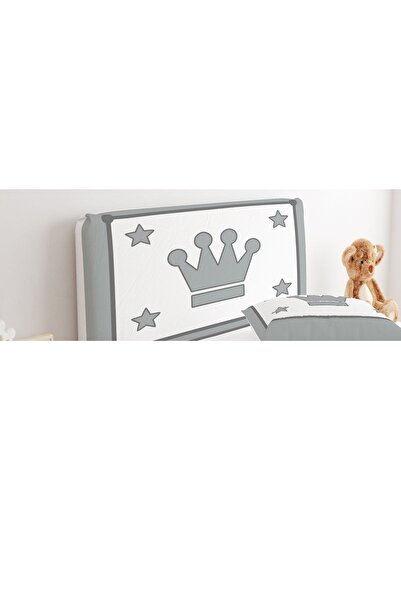 CİCİ ODAM Baza Başlık Kılıfı Dört Yıldız Ve Taç Erkek