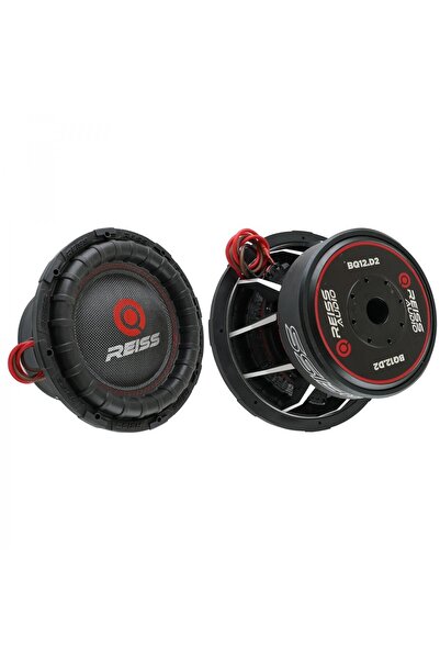 REISS AUDIO RS-BQ12.D2 30 CM SPL SUBWOOFER BAS 2 OHM ÇİFT BOBİN 2400 WATT MAX...