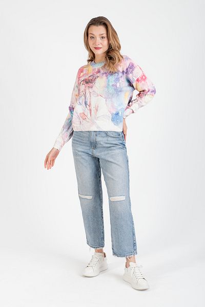 Hatun Atila Hanorac cu decolteu cu model HatunAtila - 4872-4