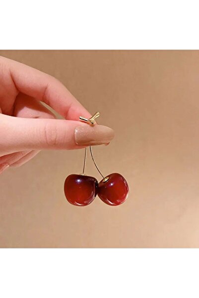MutluBiDünya Kadın Cherry Küpe