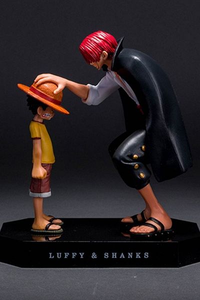 Piraye Hediyelik Eşya Luffy & Shanks Figure - One Piece Model 6