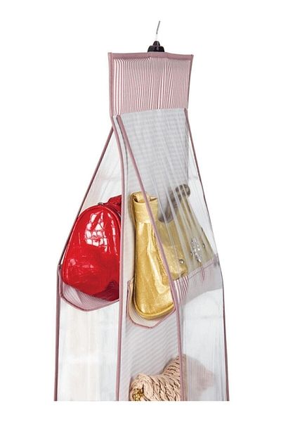 İNKAYA Bag Storage Organizer - 10 Pocket Bag Organizer - 125x37cm