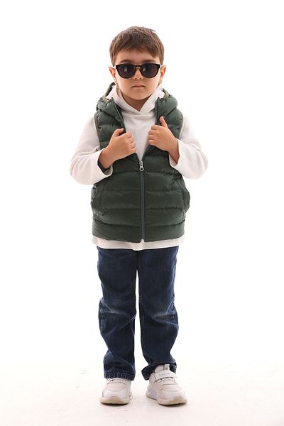 ÖNDER MODA Water and Windproof Inflatable Vest for Boy