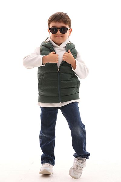ÖNDER MODA Water and Windproof Inflatable Vest for Boy