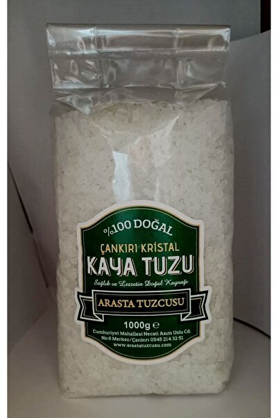 Şifay 5 Kg Iri Taneli Çankırı Kaya Tuzu