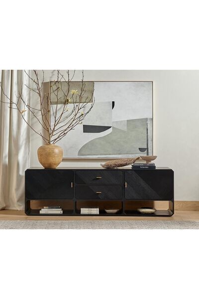 Latanwood Gabriella Ahşap TV Ünitesi