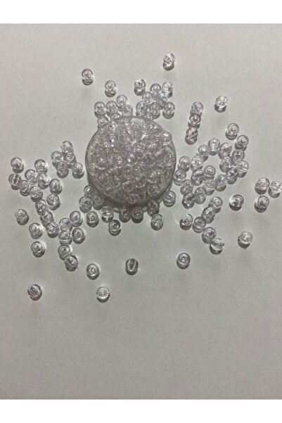 pulsan Transparent Plastic Wrap Cherry Beads. 6mm. 20 Grams. Estimated to Be ...