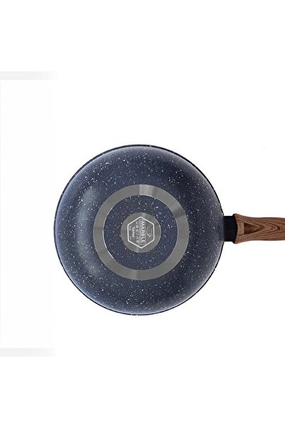 Leydi Marble Natura Granite Wok Pan 28 Cm