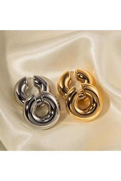bej jewelry Cartilage Pipe - Large Size Earrings