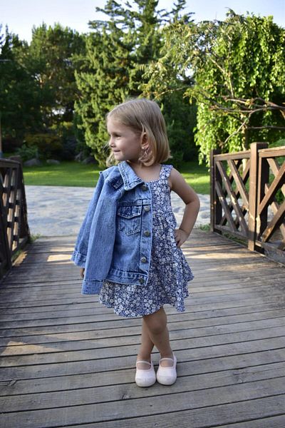 Bambi Kids Rochie elegantă cu model floral