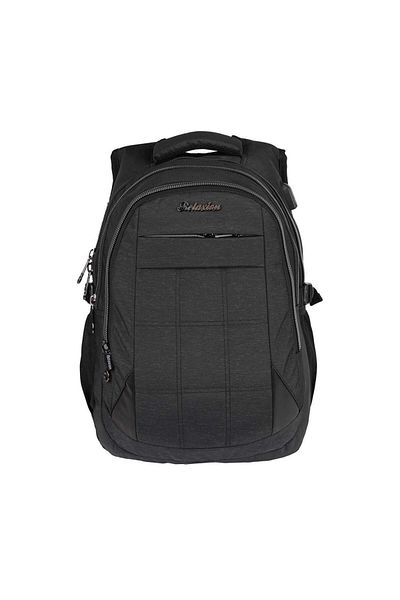 Relaxion School Casual Laptop Dark Bag - Αδιάβροχη, Δομή πλάτης νυχτερίδας, θήκη