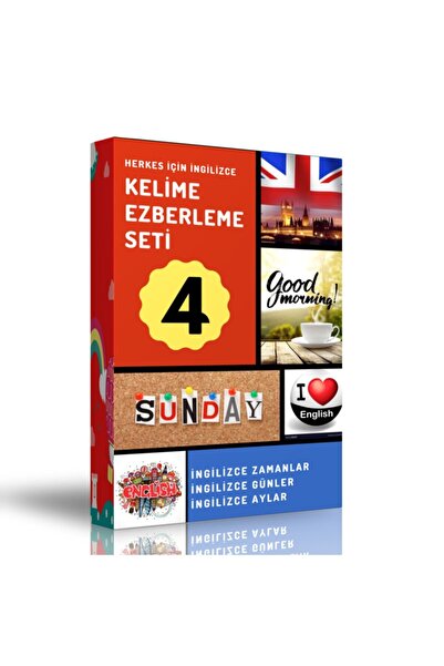 Enine Boyuna Eğitim Memorizing English Vocabulary Module Book for Everyone-4