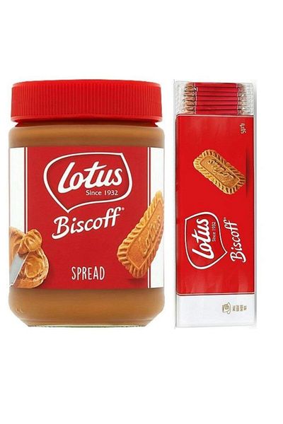 Lotus Biscoff 400 Gr Spreadable Paste - Caramelized 312,5 Gr