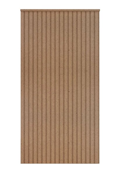 wood life Dekoratif Duvar Paneli 54 X 102 Cm Boyanabilir Ahşap (4MM) Ham Mdf ...