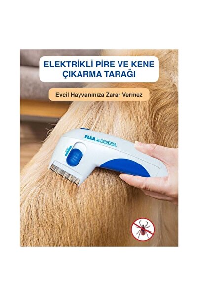 Genel Markalar FLD Pilli Kedi Ve Köpek Bit Ve Pire Tarağı