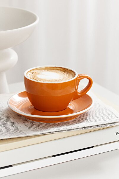 LOVYCO Cappuccino Fincanı ve Tabağı