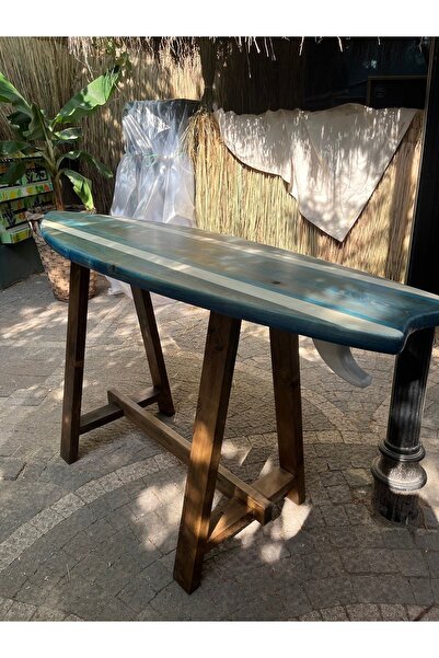 retron atölye woodworks Sörf Tahtası Bar Masası Surf Tahtası