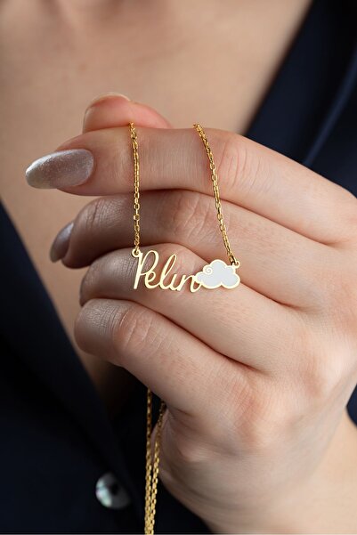 Silvano Jewelry 925 Ayar Gümüş İsimli Bulut Kolye